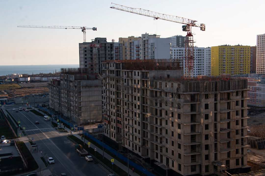 Modernes Bürogebäude in Frankfurt
